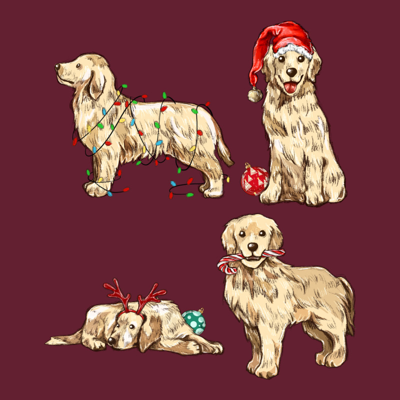 Christmas Dogs Classic Tee by MaliasSmallBusiness | Teevron