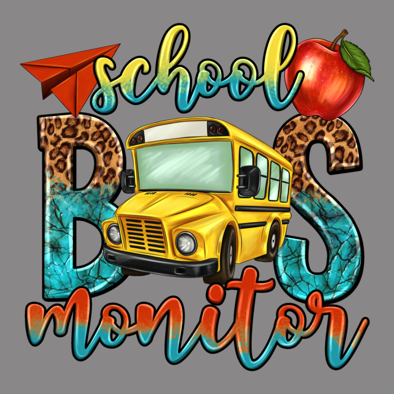 School Bus Monitor Vintage Tee by NancyCooperArtShop | Teevron