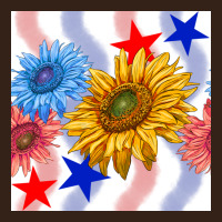 Patriotic Sunflowers Heavy Core Tee | Teevron