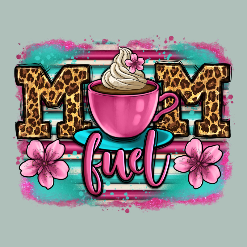 Mom Fuel Coffee Cup Heavyweight Hoodie by OliviaCreatesArt | Teevron
