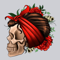 Bandana And Roses Skull Heavyweight Sweatshirt | Teevron