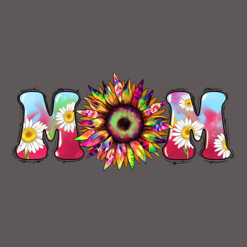 Tie Dye Sunflower Mom Mother's Day Premium Hoodie by HowdyJamesFarm | Teevron