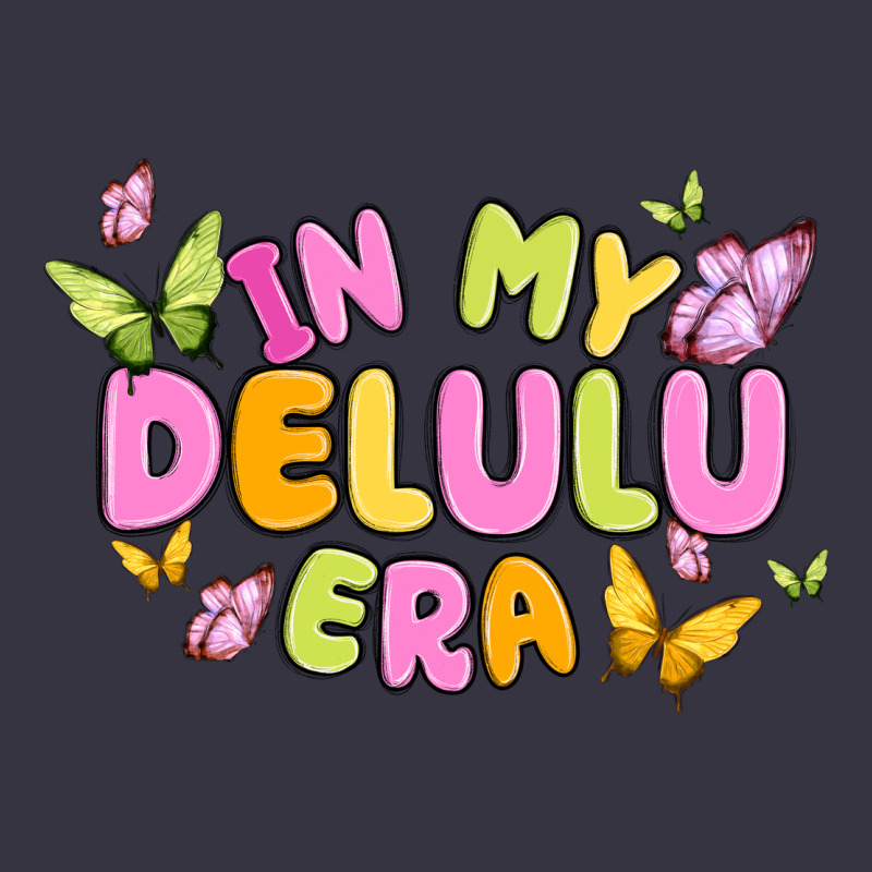 In My Delulu Era Vintage Hoodie by MaliasSmallBusiness | Teevron