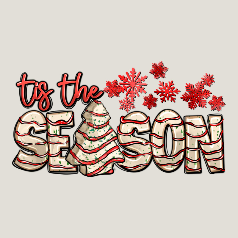 Tis The Season With Christmas Cake Heavy Core Tee by AdoDesignShop | Teevron