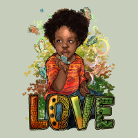 Black Afro Boy Love Classic Tee | Teevron