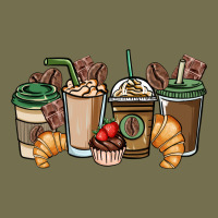 Coffee Coffee Cups Vintage Hoodie | Teevron