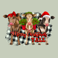 Merry Christmas Y'all Heifers Ladies Tee | Teevron