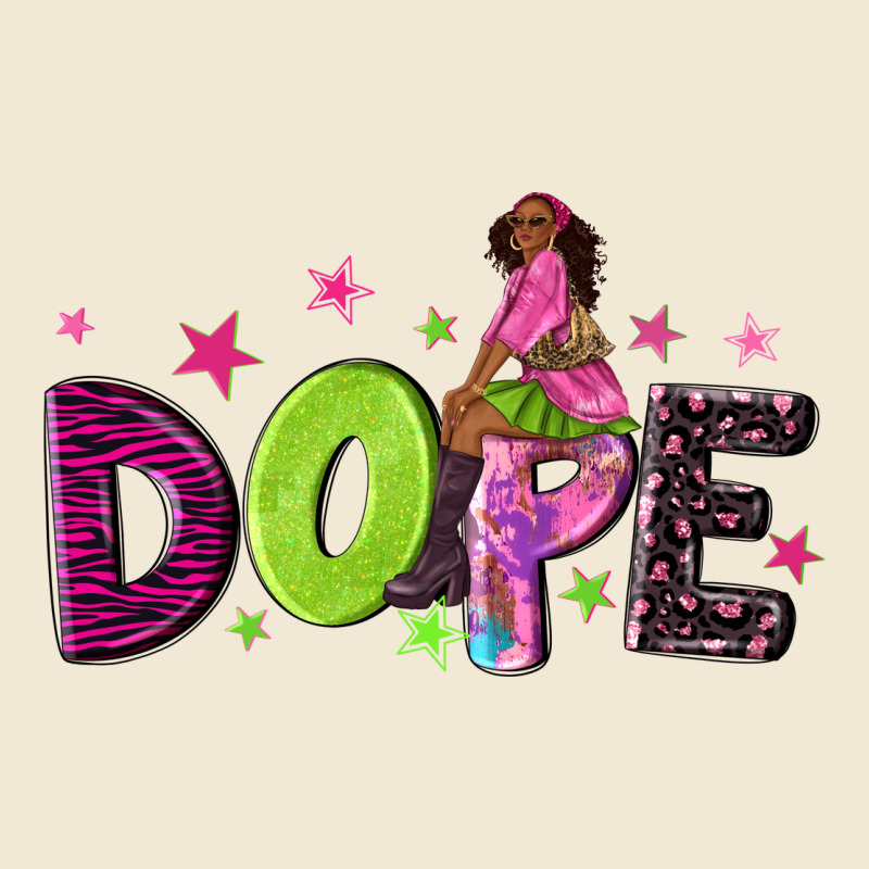 Dope With Afro Black Woman Premium Tee by NancyCooperArtShop | Teevron