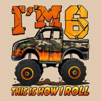 I'm Six This Is How I Roll Monster Truck Birthday Heavyweight Sweatshirt | Teevron