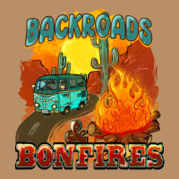 Backroads And Bonfire Vintage Hoodie | Teevron