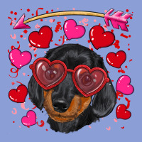 Valentine's Day  Dachshund Puppy Long Sleeve Tee | Teevron