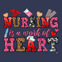 Nursing Is A Work Of Heart Heavyweight Hoodie | Teevron