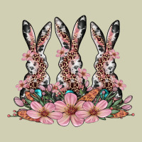Rabbits With Blossom Flower Heavy Core Tee | Teevron