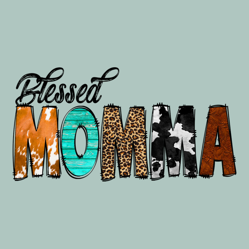 Blessed Momma Premium Sweatshirt by CowCowDesign | Teevron