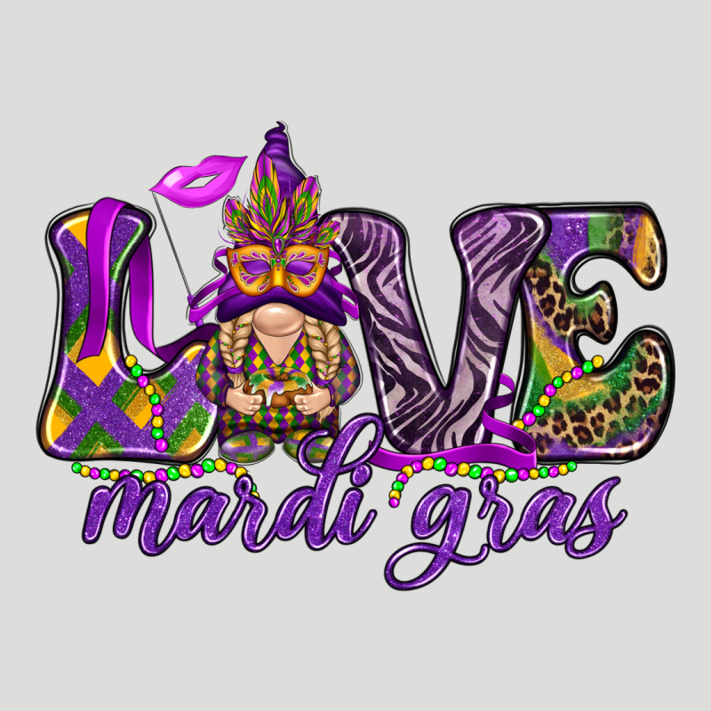 Love Mardi Gras With Gnome Zipper Hoodie by HowdyJamesFarm | Teevron