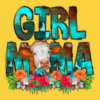 Girl Mama Flowers Cow Premium Sweatshirt | Teevron