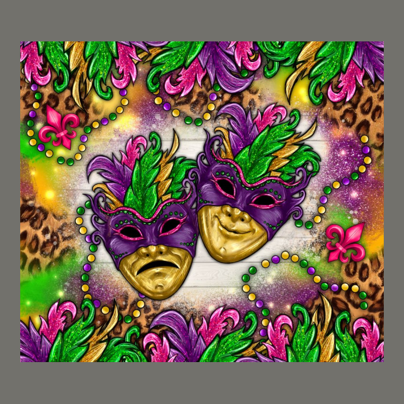 Mardi Gras Masks Tumbler Premium Hoodie by HowdyJamesFarm | Teevron