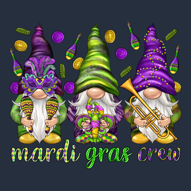 Mardi Gras Crew With Gnomies Zipper Hoodie by HowdyJamesFarm | Teevron