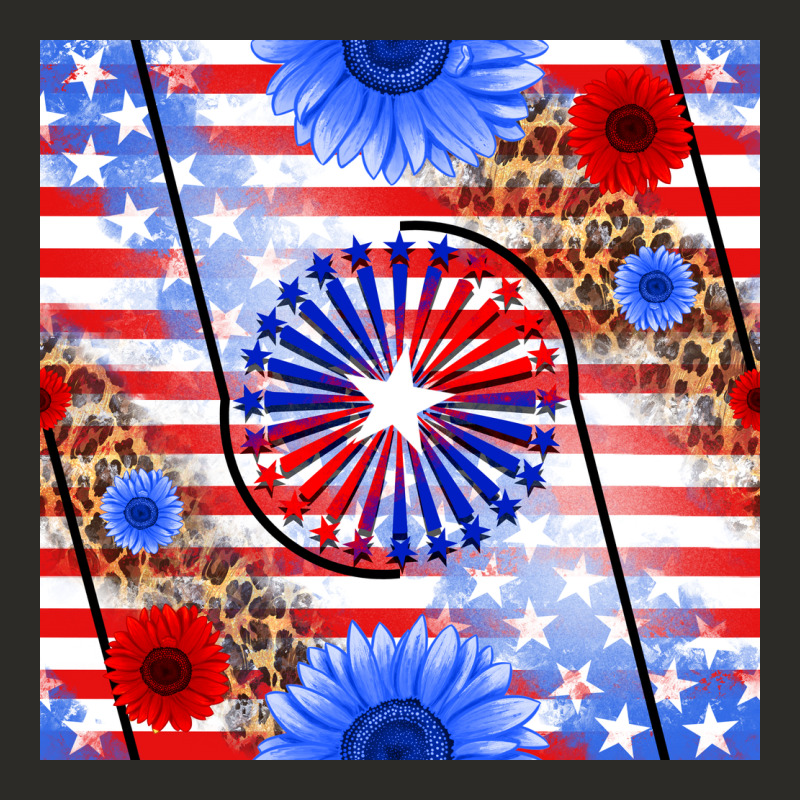 Patriotic Usa Flag And Sunflower Heavy Core Tee by BundleAndBundleShop | Teevron