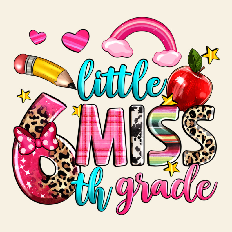 Little Miss Sixth Grade Vintage Tee by NancyCooperArtShop | Teevron