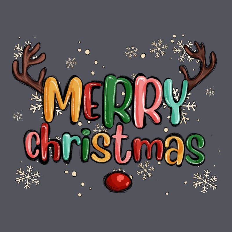 Merry Christmas Raindeerr Vintage Hoodie by MaliasSmallBusiness | Teevron