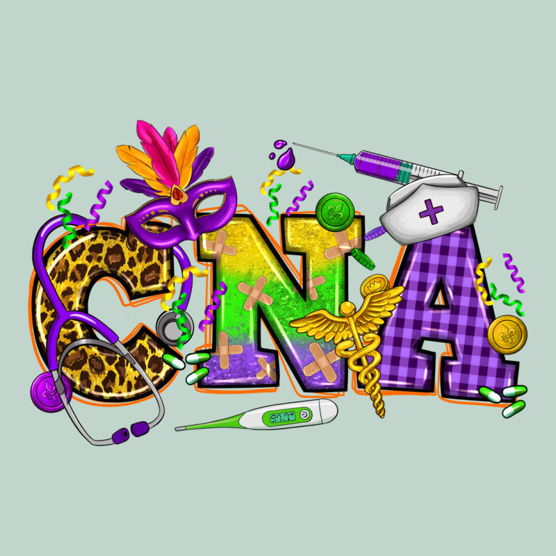 Mardi Gras Cna Nurse Zipper Hoodie by HowdyJamesFarm | Teevron