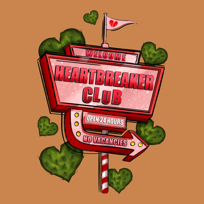 Heartbreaker Club Olivia Heavyweight Hoodie by OliviaCreatesArt | Teevron