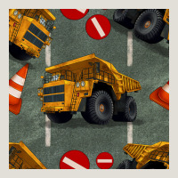 Dump Truck Seamles Pattern Heavy Core Tee | Teevron