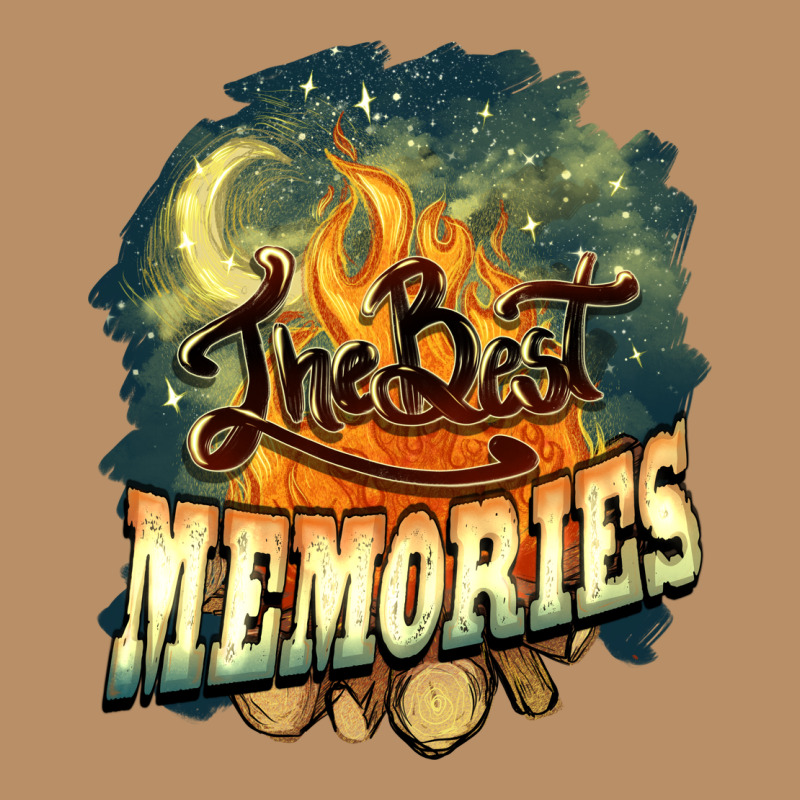 Camping The Best Memories Vintage Hoodie by NancyCooperArtShop | Teevron