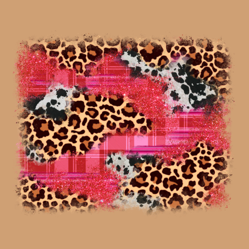 Valentine's Day Cowhide Leopard Background Vintage Tee by JahusDesignShop | Teevron