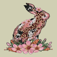 Bunny With Blossom Flower Heavy Core Tee | Teevron
