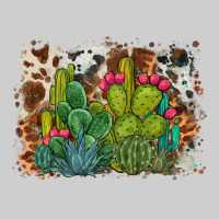 Watercolor Cactus Western Background Premium Tee | Teevron