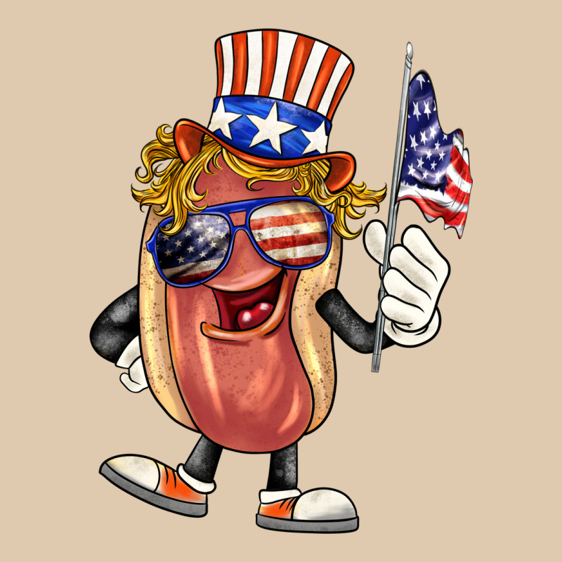 4th Of July Hot Dog Heavyweight Sweatshirt by BarkalooDesign | Teevron