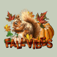 Fall Vibes Squirrel Long Sleeve Tee | Teevron