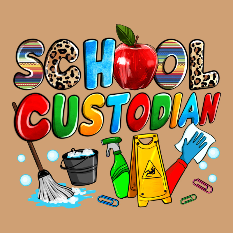 School Custodian Vintage Tee by NancyCooperArtShop | Teevron