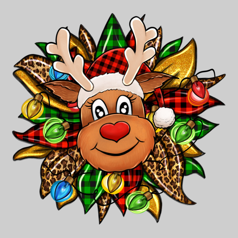 Christmas Reindeer Sunflower Premium Tee by Jasminsmagicworld | Teevron