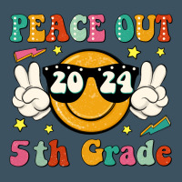Peace Out 2024 5th Grade Urban Heavy Tee | Teevron