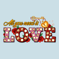 All You Need Is Love Ladies Tee | Teevron