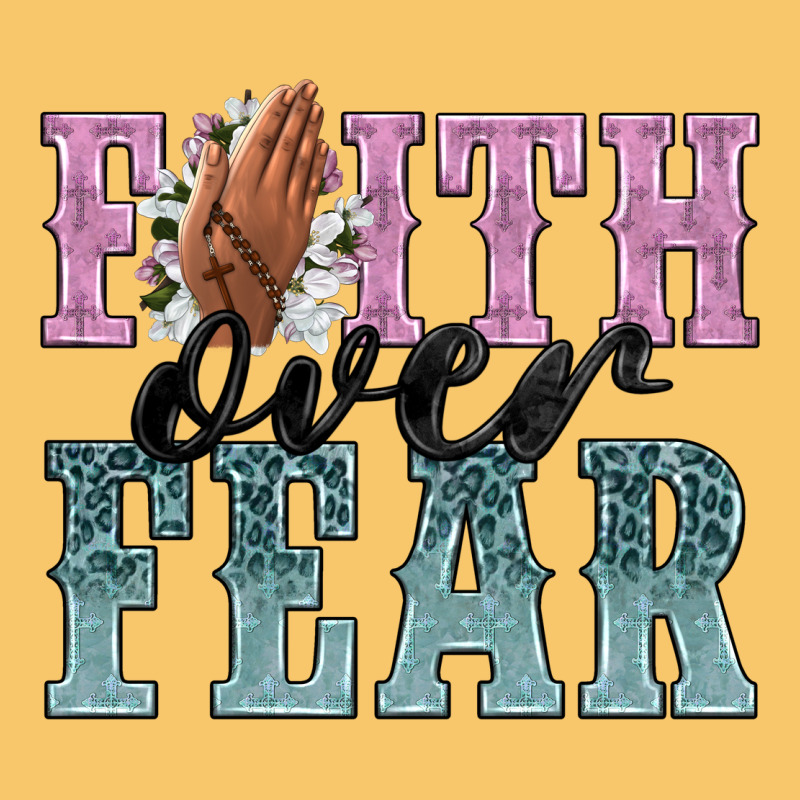 Faith Over Fear Vintage Hoodie by NancyCooperArtShop | Teevron