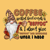 Coffee Spelled Backwards Is Eeffoc & I Don't Give Vintage Hoodie | Teevron