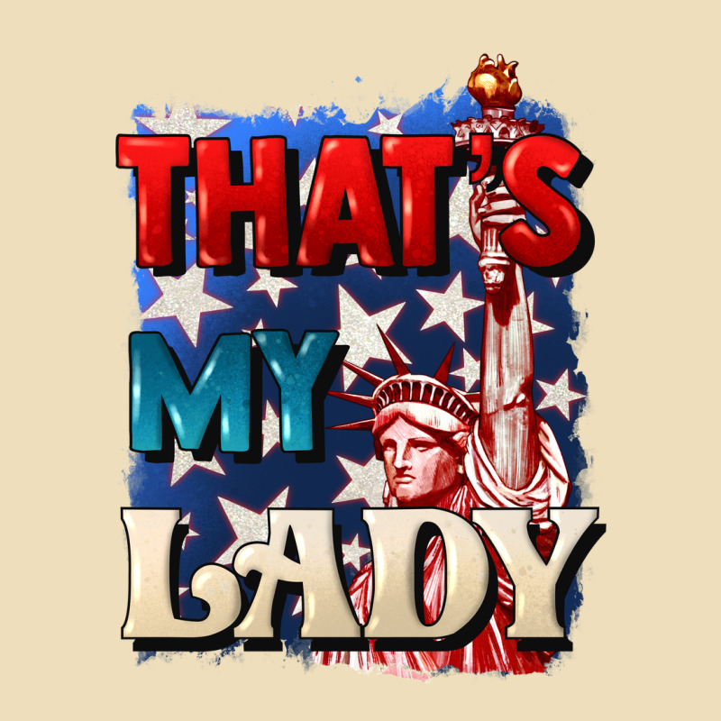 Thats My Lady 4th Of July Premium Hoodie by CowGirlArtShop | Teevron