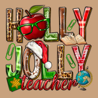 Holly Jolly Teacher Vintage Tee | Teevron