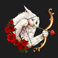 Cupid Cat Heavyweight Hoodie | Teevron