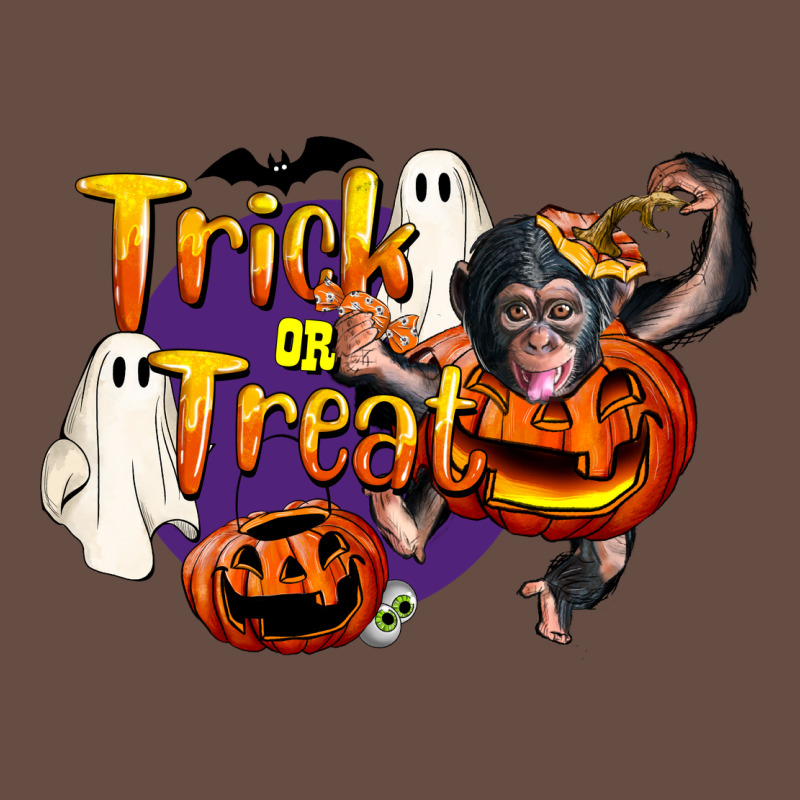 Trick Or Treat Chimpanzee Long Sleeve Tee by LillyAllenDesigns | Teevron