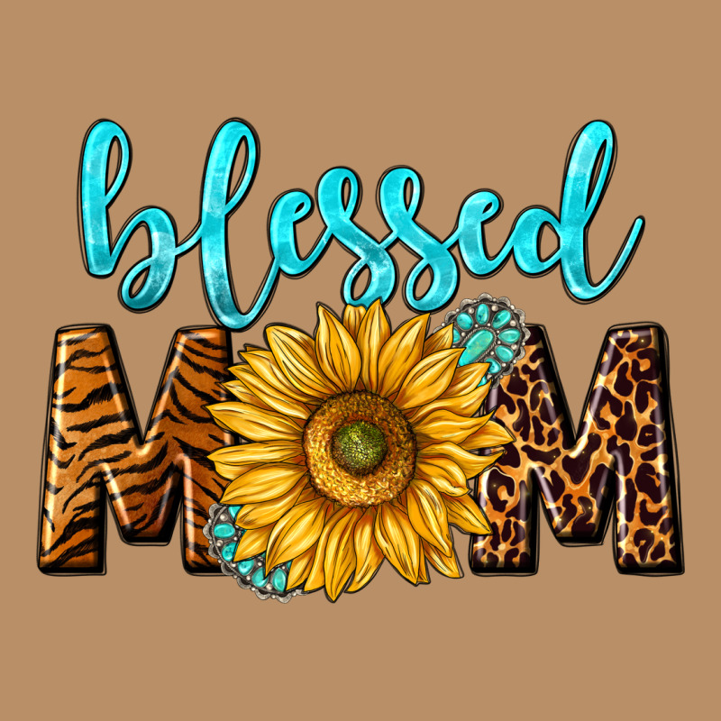 Blessed Mom With Sunflower Vintage Hoodie by NancyCooperArtShop | Teevron