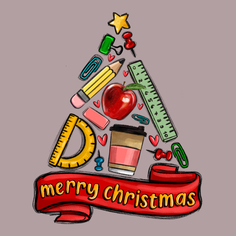 Teacher Tools Christmas Tree Vintage Hoodie by MaliasSmallBusiness | Teevron