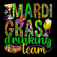 Mardi Gras Drinking Team Zipper Hoodie | Teevron