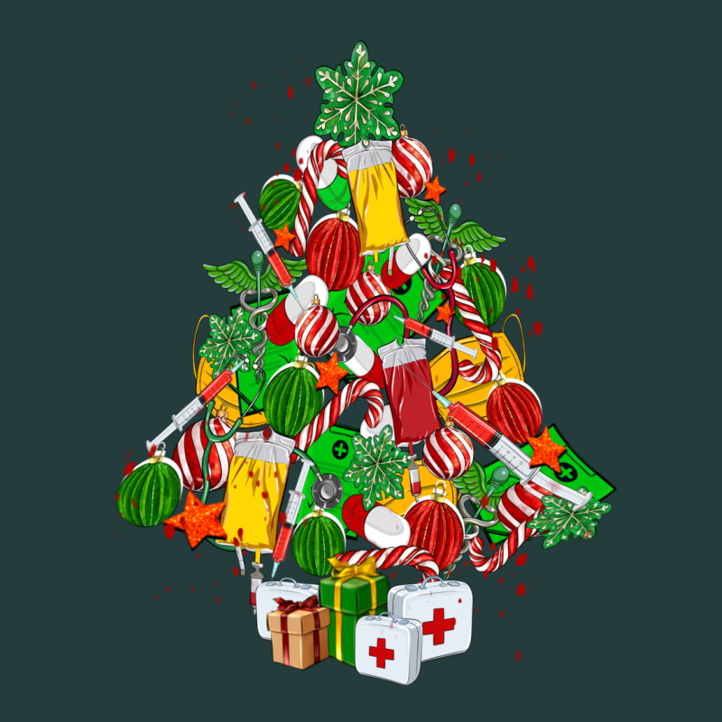 Nurse Christmas Tree Classic Tee by MaliasSmallBusiness | Teevron
