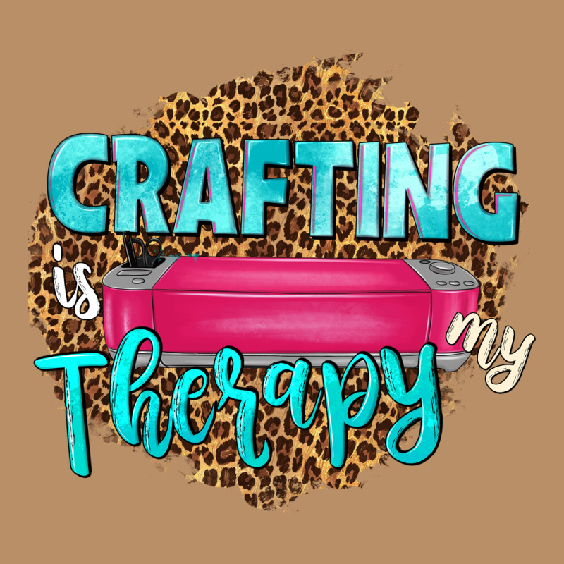 Crafting Is My Therapy Vintage Hoodie by NancyCooperArtShop | Teevron