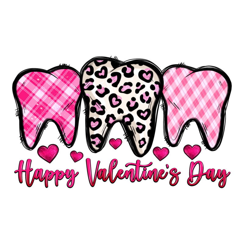 Happy Valentines Day Dentist Heavyweight Hoodie by OliviaCreatesArt | Teevron